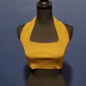 Halter crop top